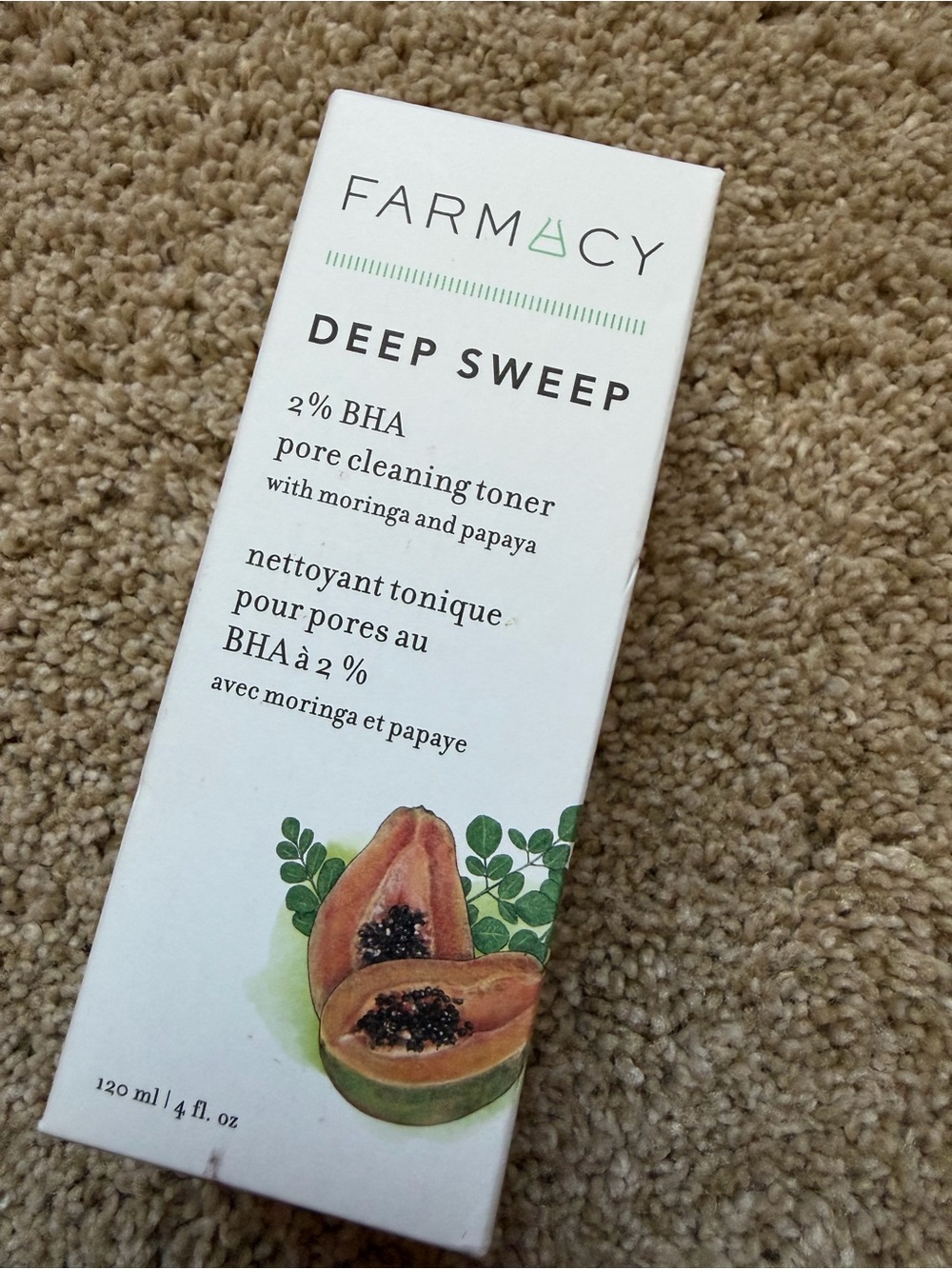 NEW Farmacy Deep Sweep 2% BHA Pore Cleaning Toner